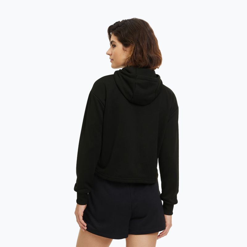 Dámska mikina FILA Rheine Cropped Hoody black 3