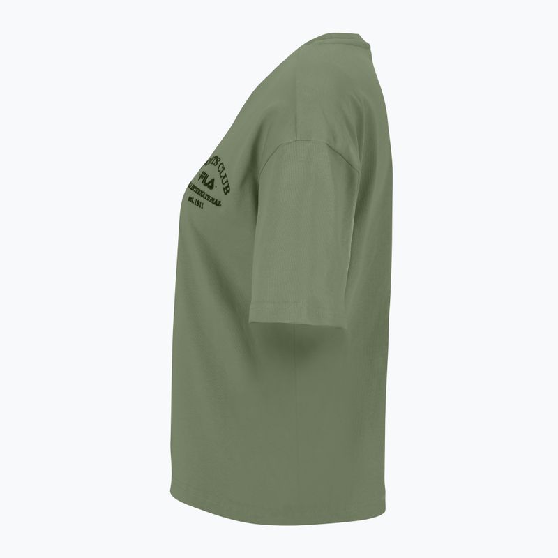 Dámske tričko FILA Boms Loose Fit oil green 3