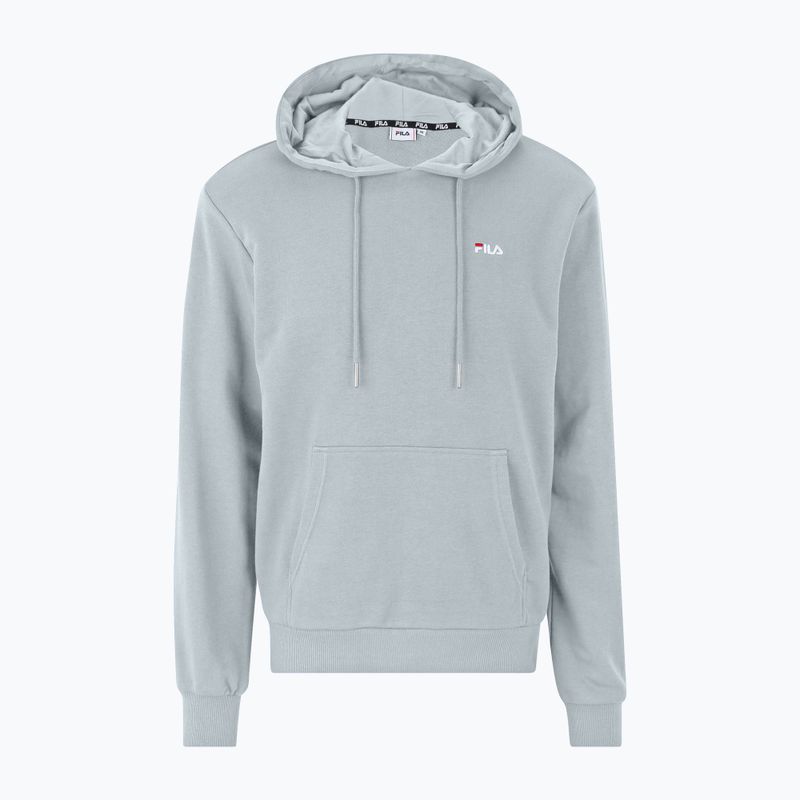 Pánska mikina FILA Bengel Regular Hoody light grey melange