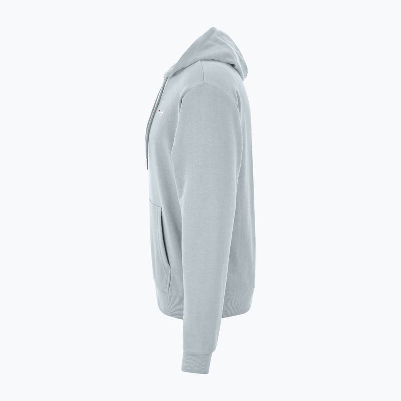 Pánska mikina FILA Bengel Regular Hoody light grey melange 3