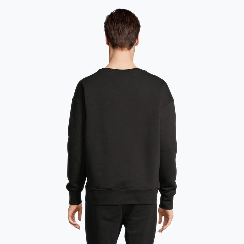 Pánska mikina FILA Brand Loose Fit Crew black 3