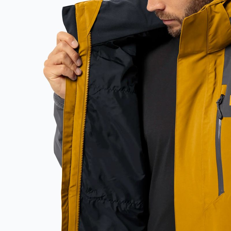 Jack Wolfskin pánska bunda 3 v 1 Jasper 2L curry 4