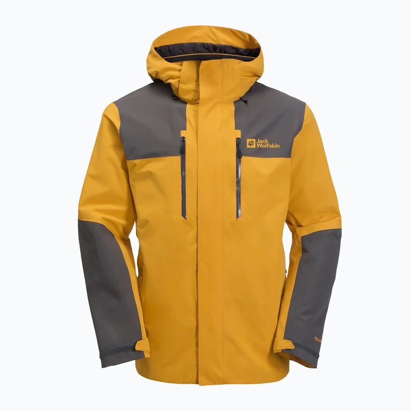 Jack Wolfskin pánska bunda 3 v 1 Jasper 2L curry 6