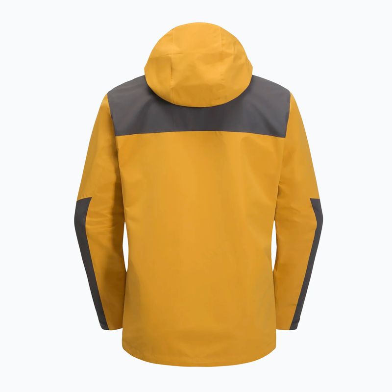 Jack Wolfskin pánska bunda 3 v 1 Jasper 2L curry 7