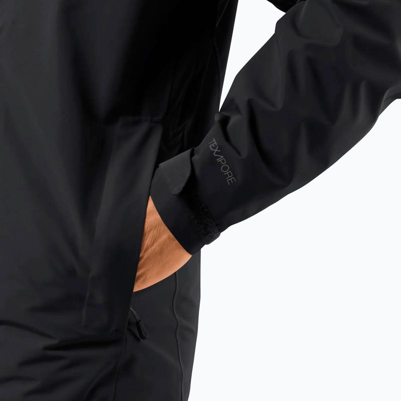 Jack Wolfskin pánska bunda 3 v 1 Jasper 2L čierna 5