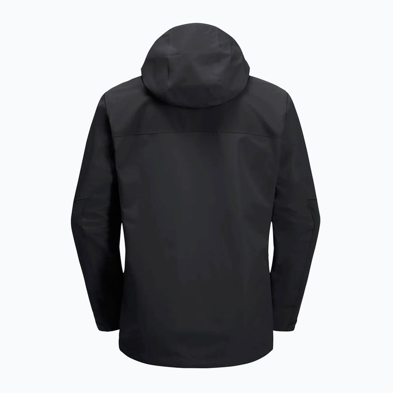 Jack Wolfskin pánska bunda 3 v 1 Jasper 2L čierna 7