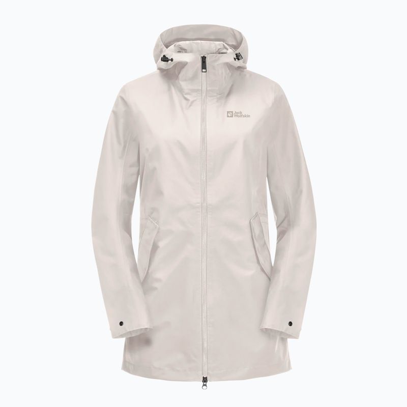 Dámsky nepremokavý kabát Jack Wolfskin Dakar Parka sea shell 6