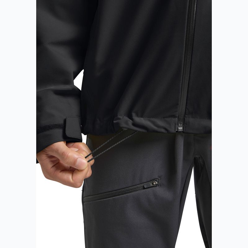 Pánska bunda do dažďa  Jack Wolfskin Highest Peak 3L black 10