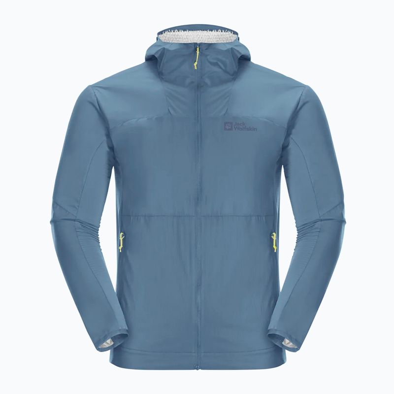 Jack Wolfskin Prelight Alpha pánska hybridná bunda elemental blue 5