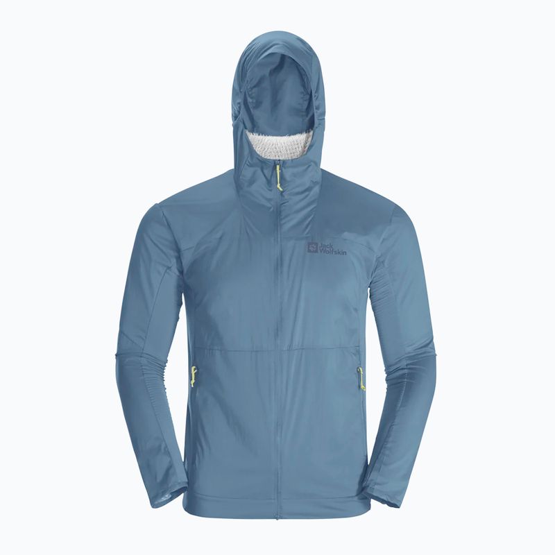 Jack Wolfskin Prelight Alpha pánska hybridná bunda elemental blue 6