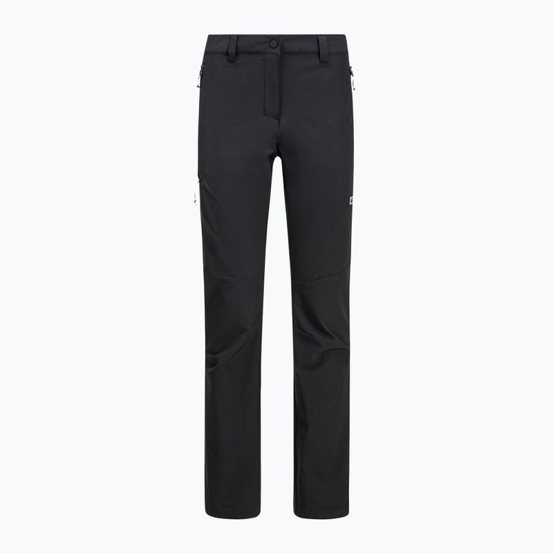 Dámske softshellové nohavice Jack Wolfskin Holdsteig black 6