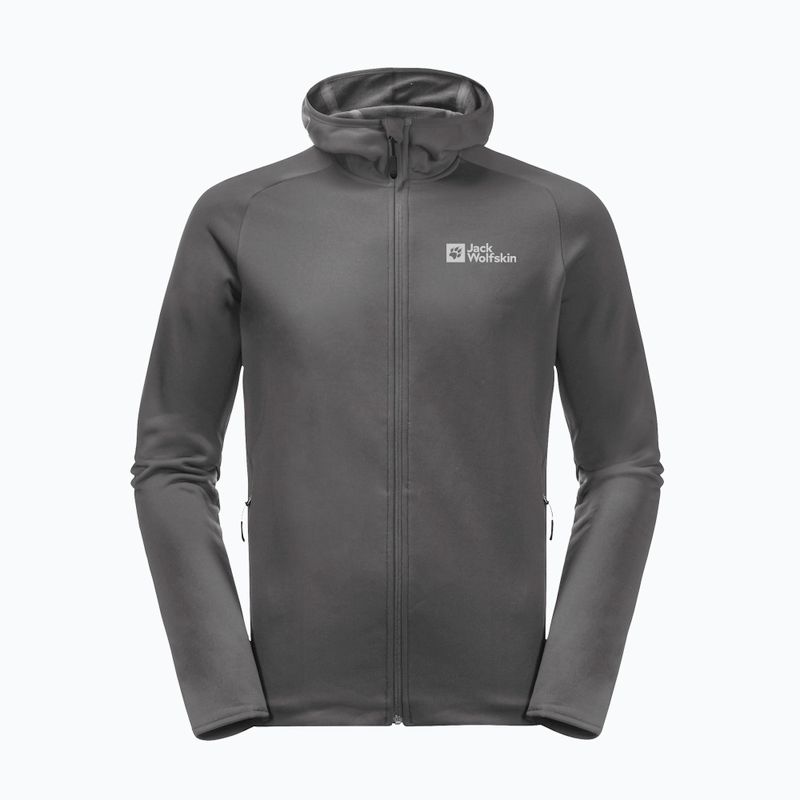 Pánska fleecová mikina Jack Wolfskin Baiselberg Hooded Fz 5