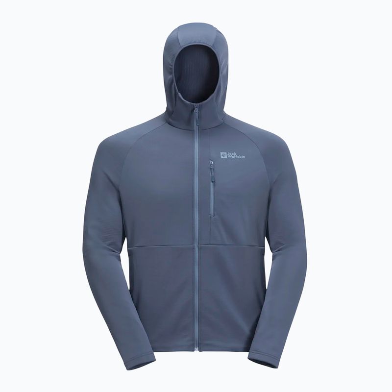 Pánska fleecová mikina Jack Wolfskin Kolbenberg Hooded Fz evening sky 7