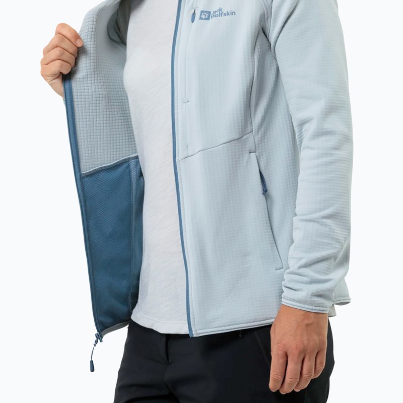 Dámska fleecová bunda Jack Wolfskin  Kolbenberg Hooded Fz soft blue 6