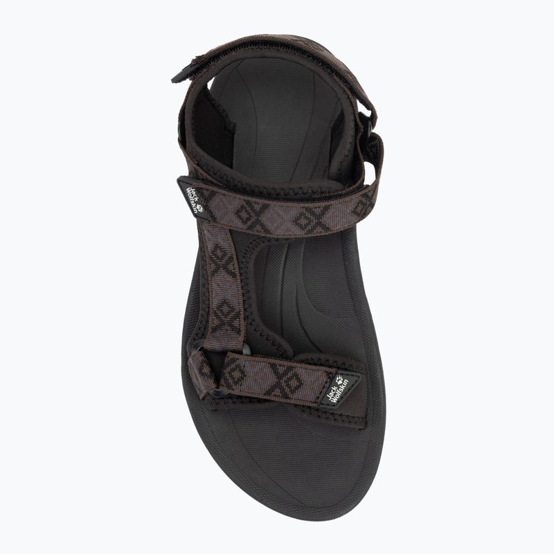 Dámske sandále Jack Wolfskin Wave Breaker black 5