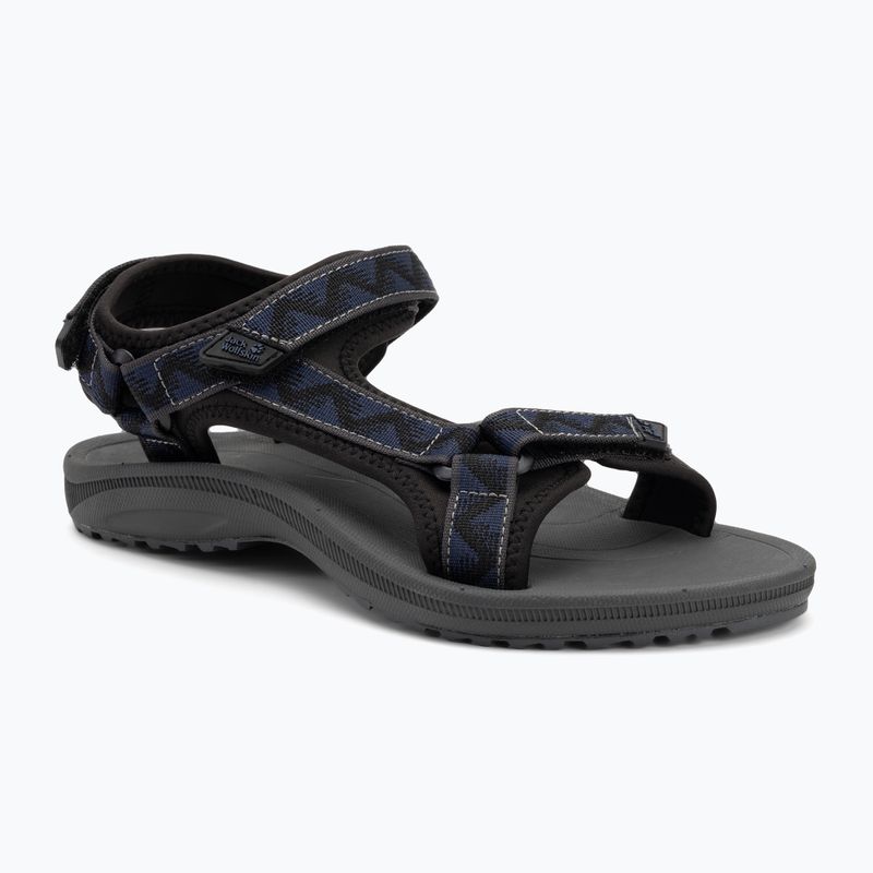 Pánske sandále Jack Wolfskin Wave Breaker black midnight blue
