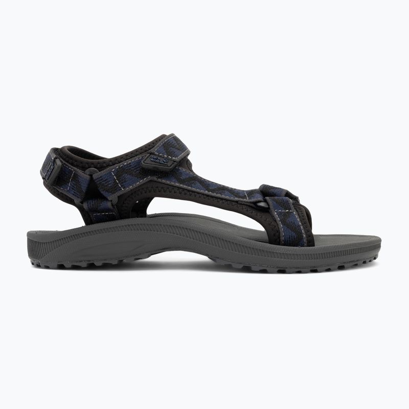 Pánske sandále Jack Wolfskin Wave Breaker black midnight blue 2