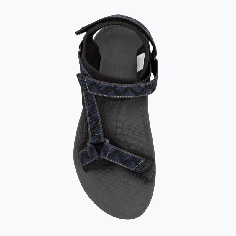 Pánske sandále Jack Wolfskin Wave Breaker black midnight blue 5