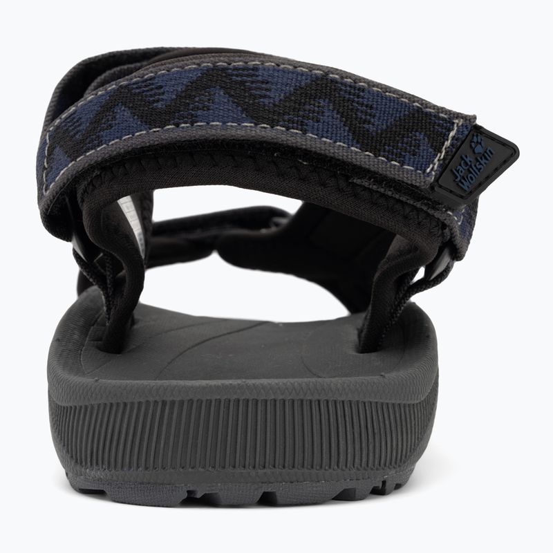 Pánske sandále Jack Wolfskin Wave Breaker black midnight blue 6