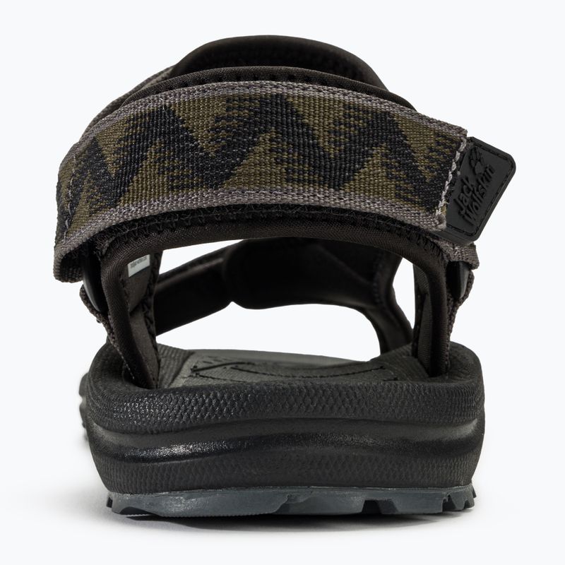 Pánske sandále Jack Wolfskin Wave Breaker black island moss 6