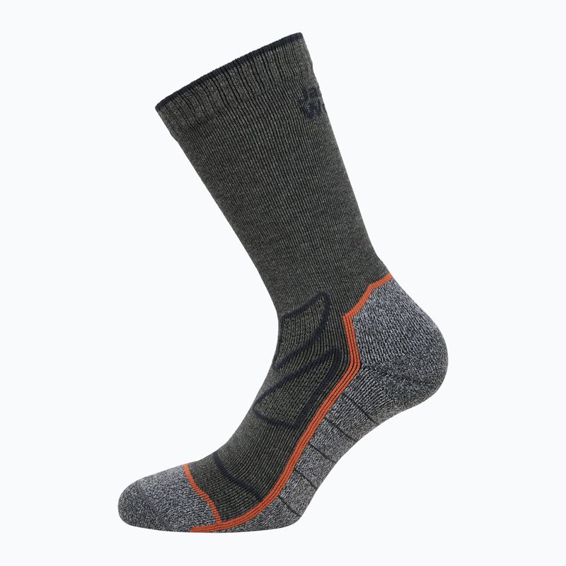 Trekové ponožky Jack Wolfskin Vojo Sock Cl C dark grey