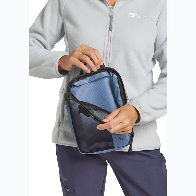 Cestovný organizér Jack Wolfskin Compression Cube 4 l elemental blue 10