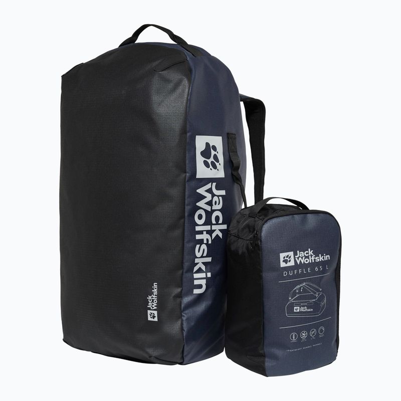 Cestovná taška Jack Wolfskin All-In Duffle 65 l midnight sky 6