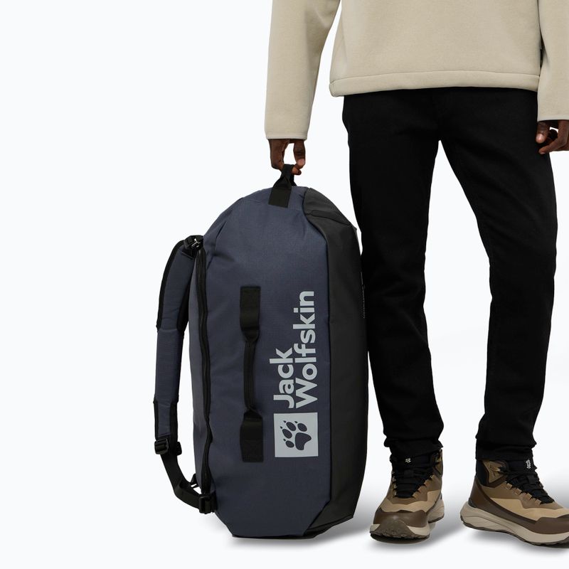 Cestovná taška Jack Wolfskin All-In Duffle 65 l midnight sky 10