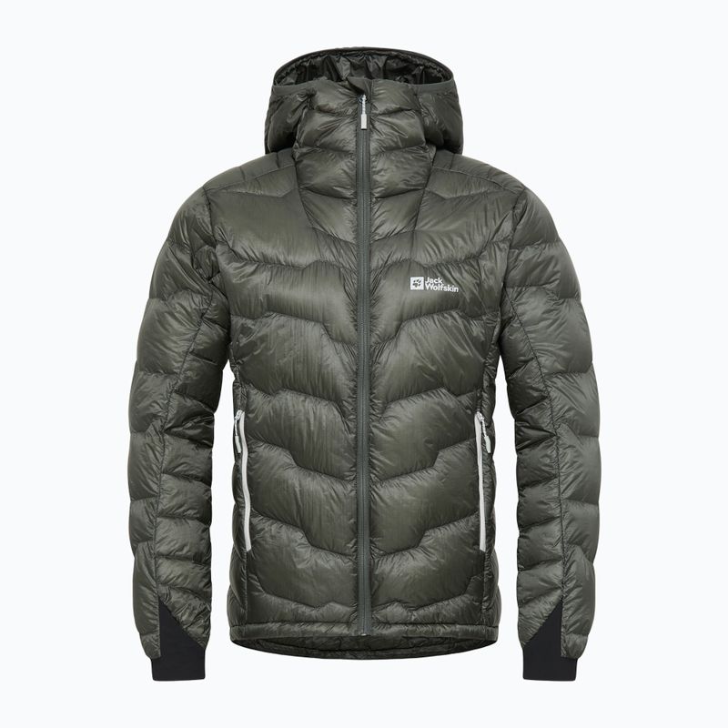 Pánska bunda Jack Wolfskin Alpspitze Down Hoody slate green 6