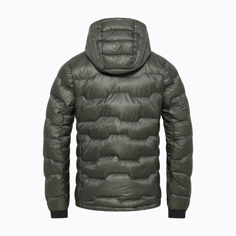 Pánska bunda Jack Wolfskin Alpspitze Down Hoody slate green 8
