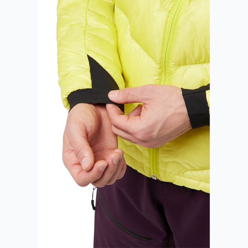 Pánska bunda Jack Wolfskin Alpspitze Down Hoody firefly 4