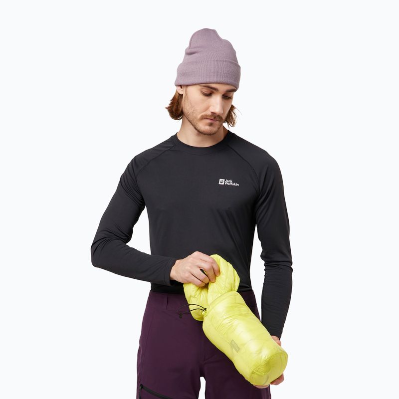 Pánska bunda Jack Wolfskin Alpspitze Down Hoody firefly 6