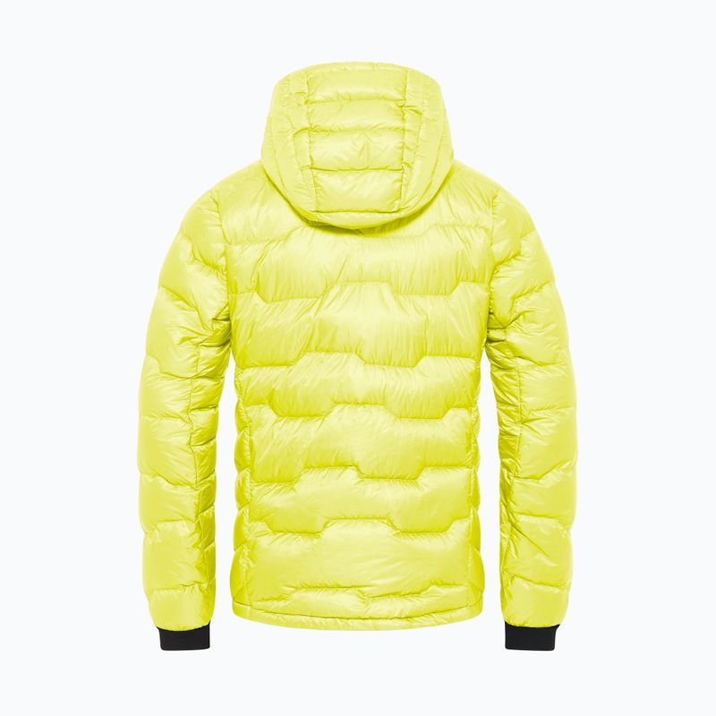 Pánska bunda Jack Wolfskin Alpspitze Down Hoody firefly 9