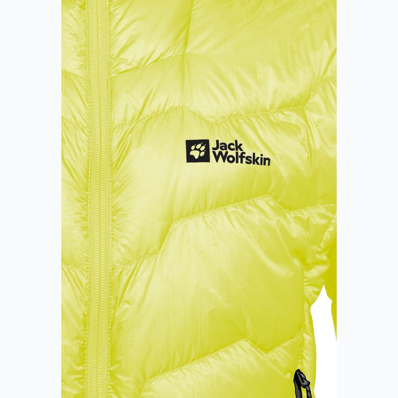 Pánska bunda Jack Wolfskin Alpspitze Down Hoody firefly 10