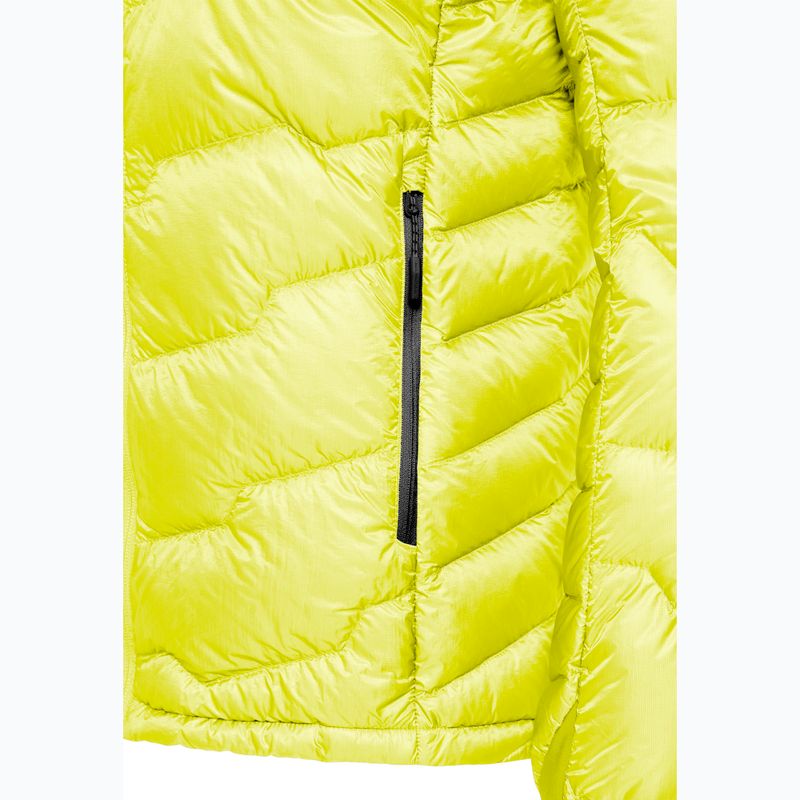 Pánska bunda Jack Wolfskin Alpspitze Down Hoody firefly 12