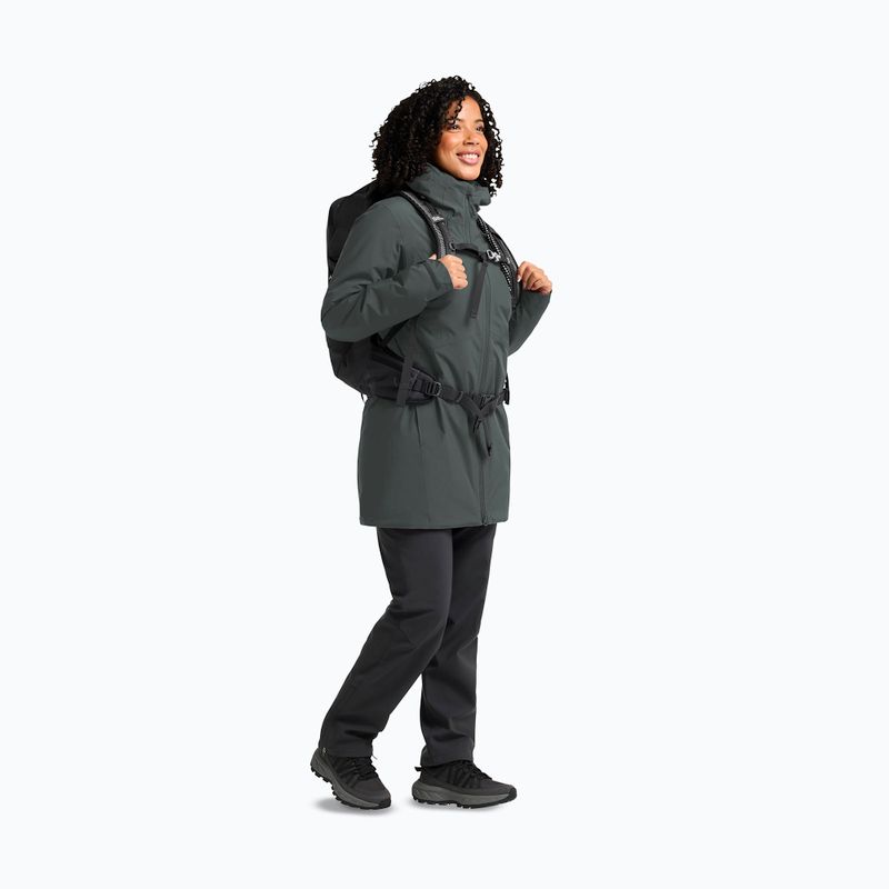 Dámska bunda do dažďa Jack Wolfskin Heidelstein Ins slate green 2