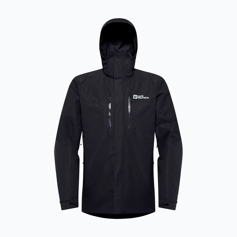 Pánska bunda 3v1 Jack Wolfskin Jasper 3In1 black 20