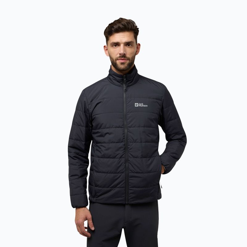 Pánska bunda 3v1 Jack Wolfskin Jasper 3In1 phantom 4