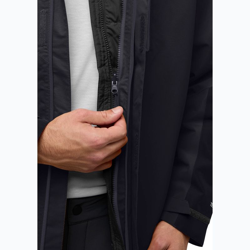 Pánska bunda 3v1 Jack Wolfskin Jasper 3In1 phantom 15