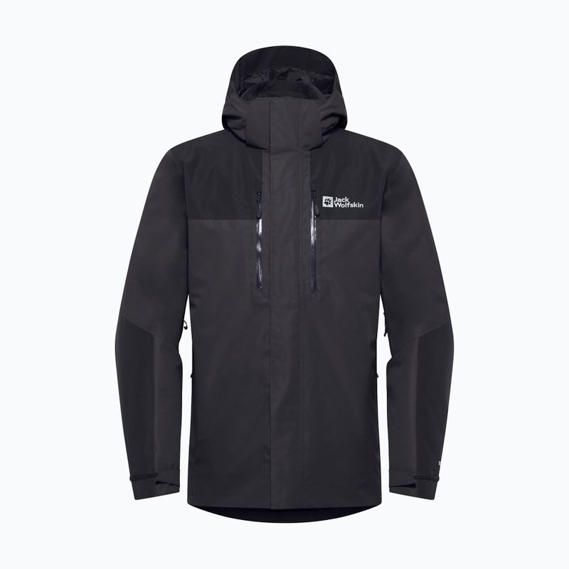 Pánska bunda 3v1 Jack Wolfskin Jasper 3In1 phantom 17
