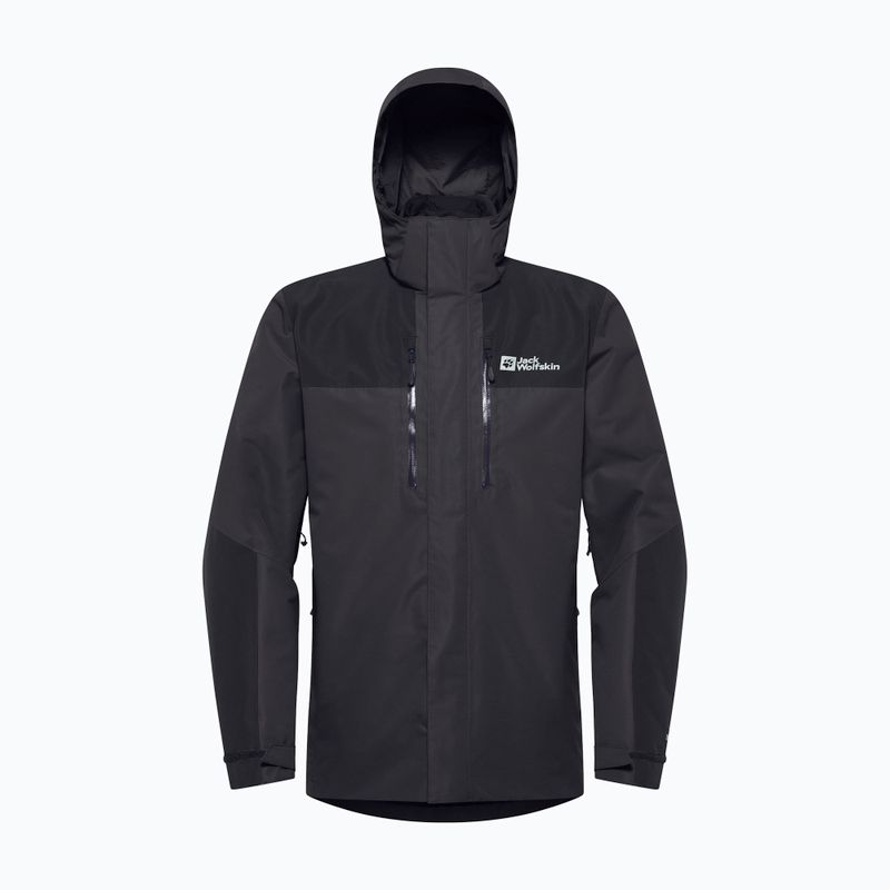 Pánska bunda 3v1 Jack Wolfskin Jasper 3In1 phantom 18