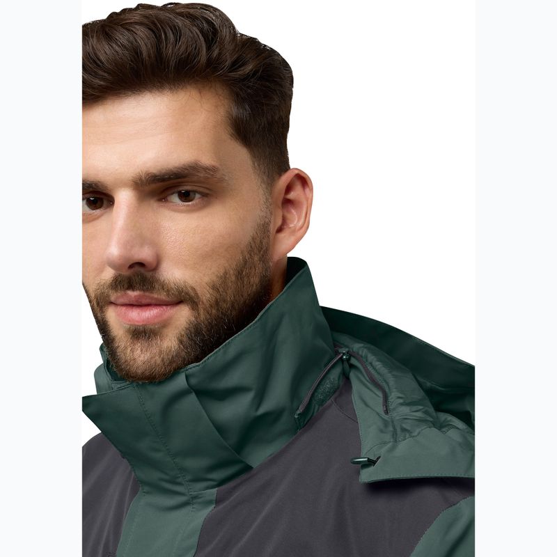 Pánska bunda 3v1 Jack Wolfskin Jasper 3In1 black olive 6