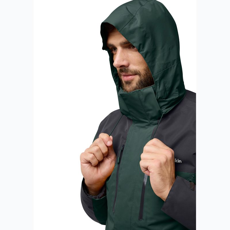 Pánska bunda 3v1 Jack Wolfskin Jasper 3In1 black olive 7