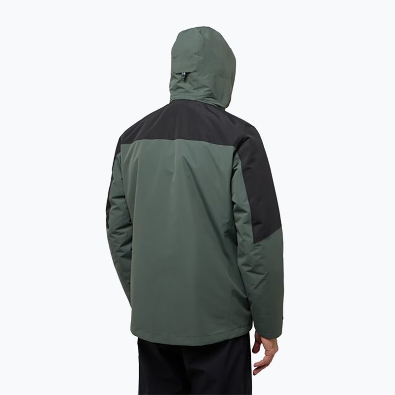 Pánska bunda 3v1 Jack Wolfskin Romberg 3In1 slate green 3