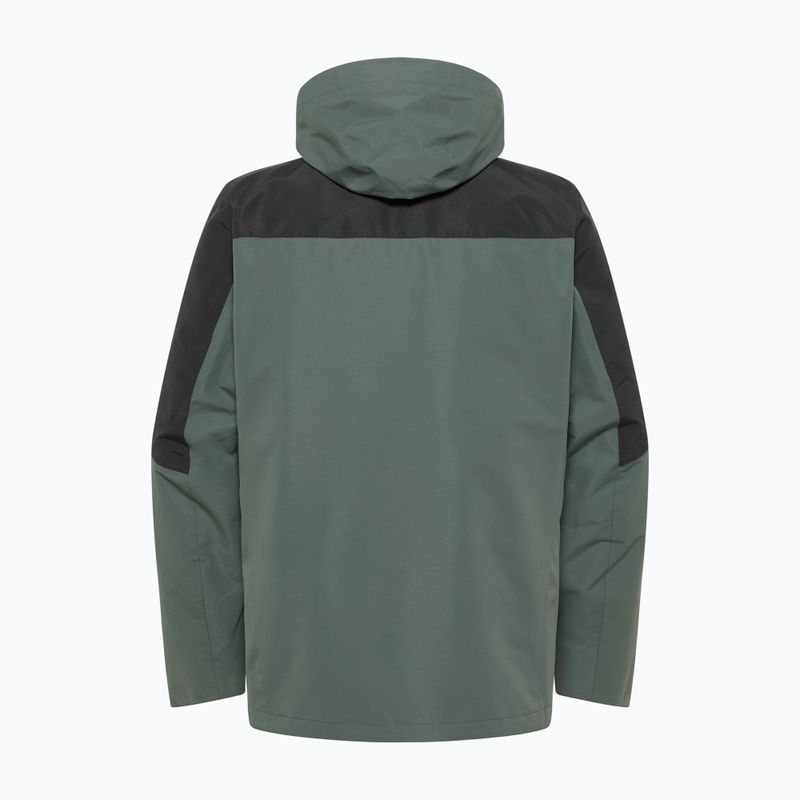 Pánska bunda 3v1 Jack Wolfskin Romberg 3In1 slate green 19