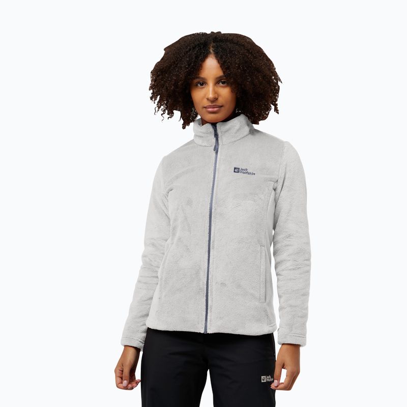 Dámska fleecová mikina Jack Wolfskin Rotwand 3In1 graphite 4