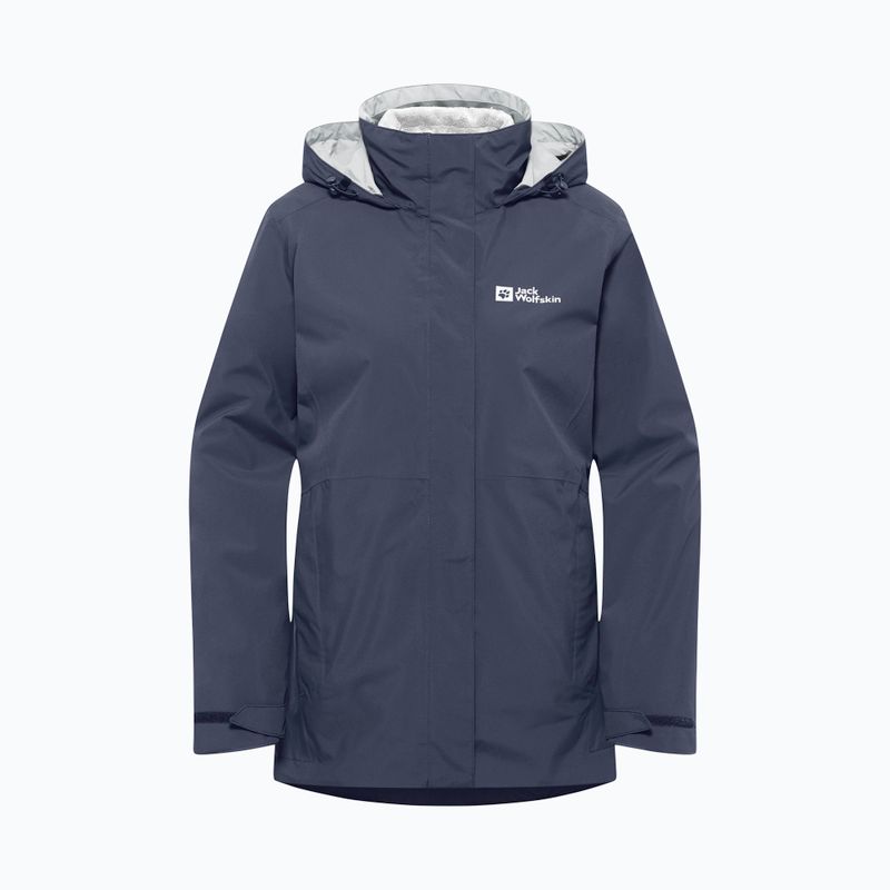 Dámska fleecová mikina Jack Wolfskin Rotwand 3In1 graphite 11
