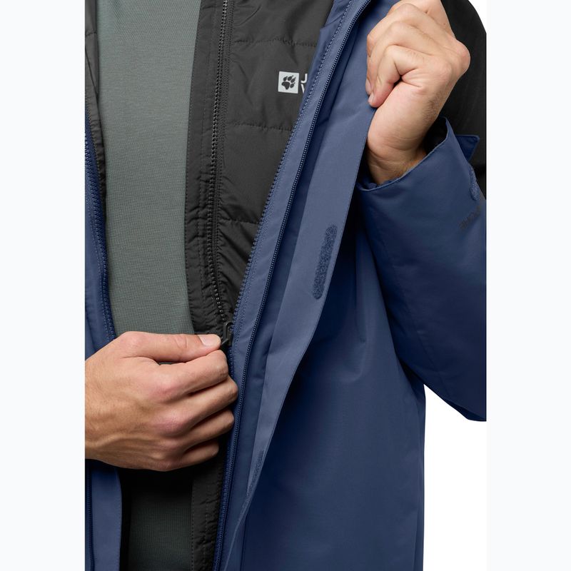 Pánska bunda 3v1 Jack Wolfskin Romberg 3In1 midnight sky 14