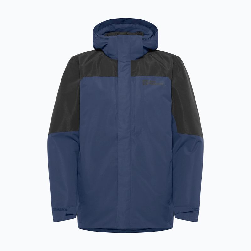 Pánska bunda 3v1 Jack Wolfskin Romberg 3In1 midnight sky 17