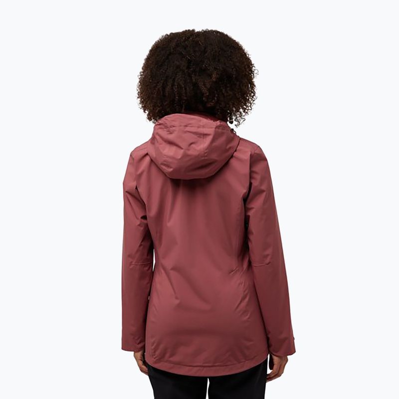 Dámska fleecová mikina Jack Wolfskin Rotwand 3In1 red ochre 2